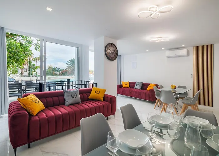 Ponderosa Next To The Pool With Big Terraces Close To The And Siam Park Appartement *