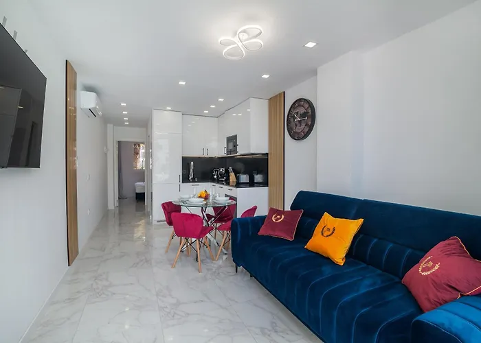 Ponderosa Next To The Pool With Big Terraces Close To The And Siam Park Appartement Playa Feñabe