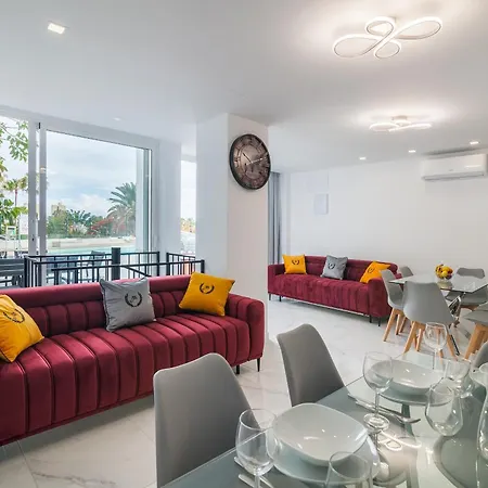 Ponderosa Next To The Pool With Big Terraces Close To The And Siam Park Appartement *