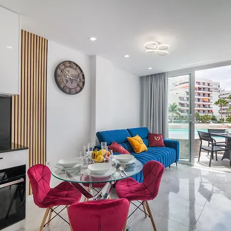 Ponderosa Next To The Pool With Big Terraces Close To The And Siam Park * Playa Fanabe