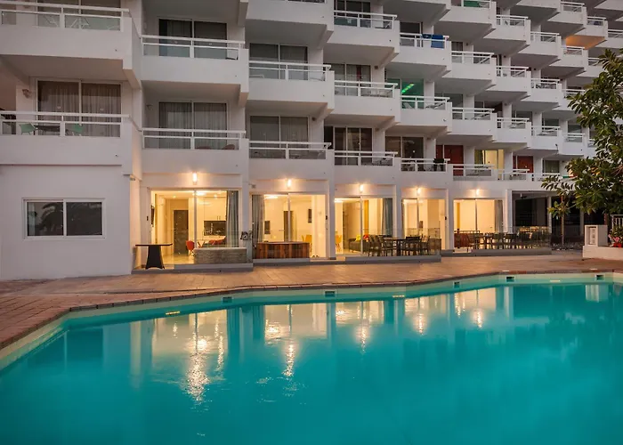 Ponderosa Next To The Pool With Big Terraces Close To The And Siam Park Apartament Playa Feñabe