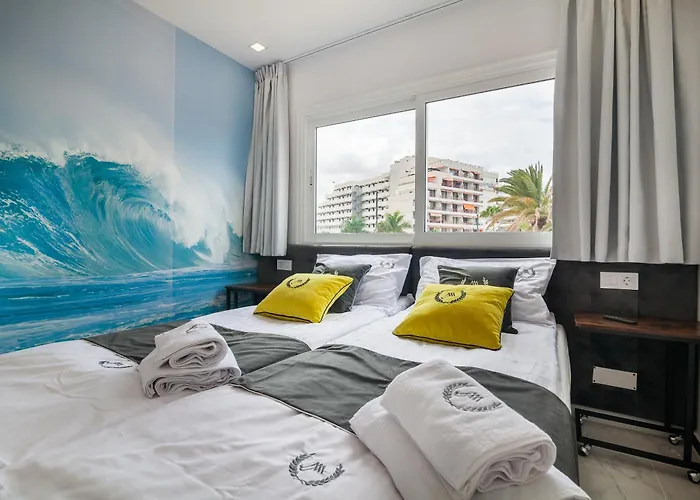 Апартаменты Ponderosa Next To The Pool With Big Terraces Close To The And Siam Park