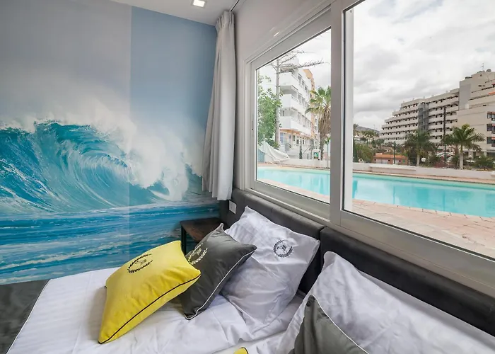 Ponderosa Next To The Pool With Big Terraces Close To The And Siam Park Апартаменты Плайя-Фаньябе