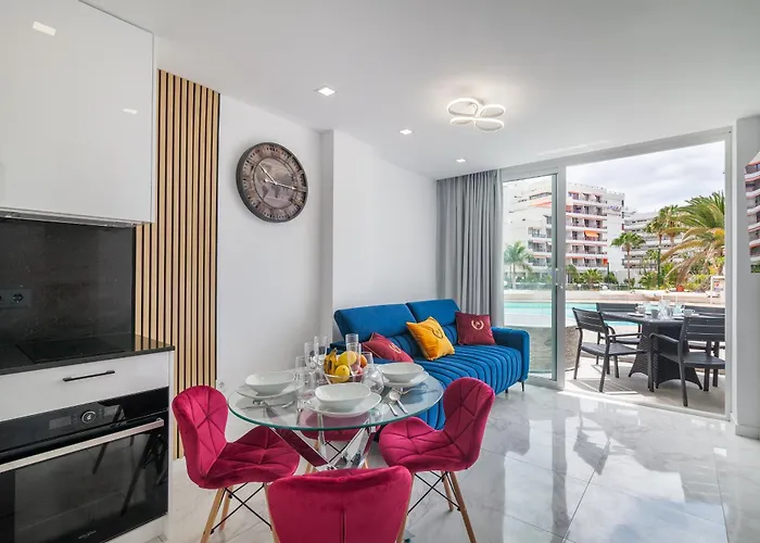 Ponderosa Next To The Pool With Big Terraces Close To The And Siam Park * Плайя-Фаньябе