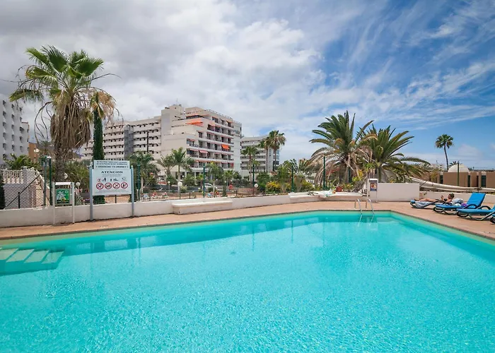Ponderosa Next To The Pool With Big Terraces Close To The And Siam Park Playa Feñabe